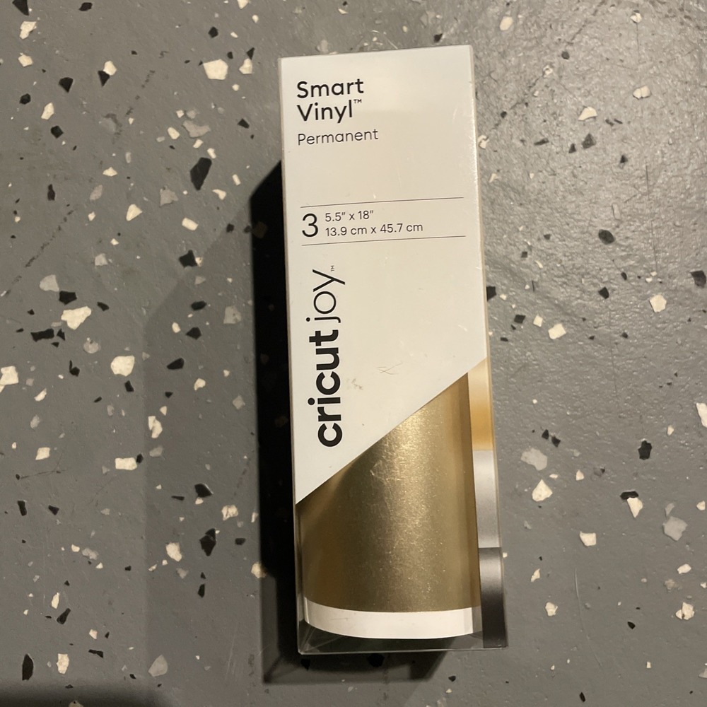 Cricut: Smart Vinyl - Permanent - Champagne/Silver/Gunmetal- Model 2007125 - New